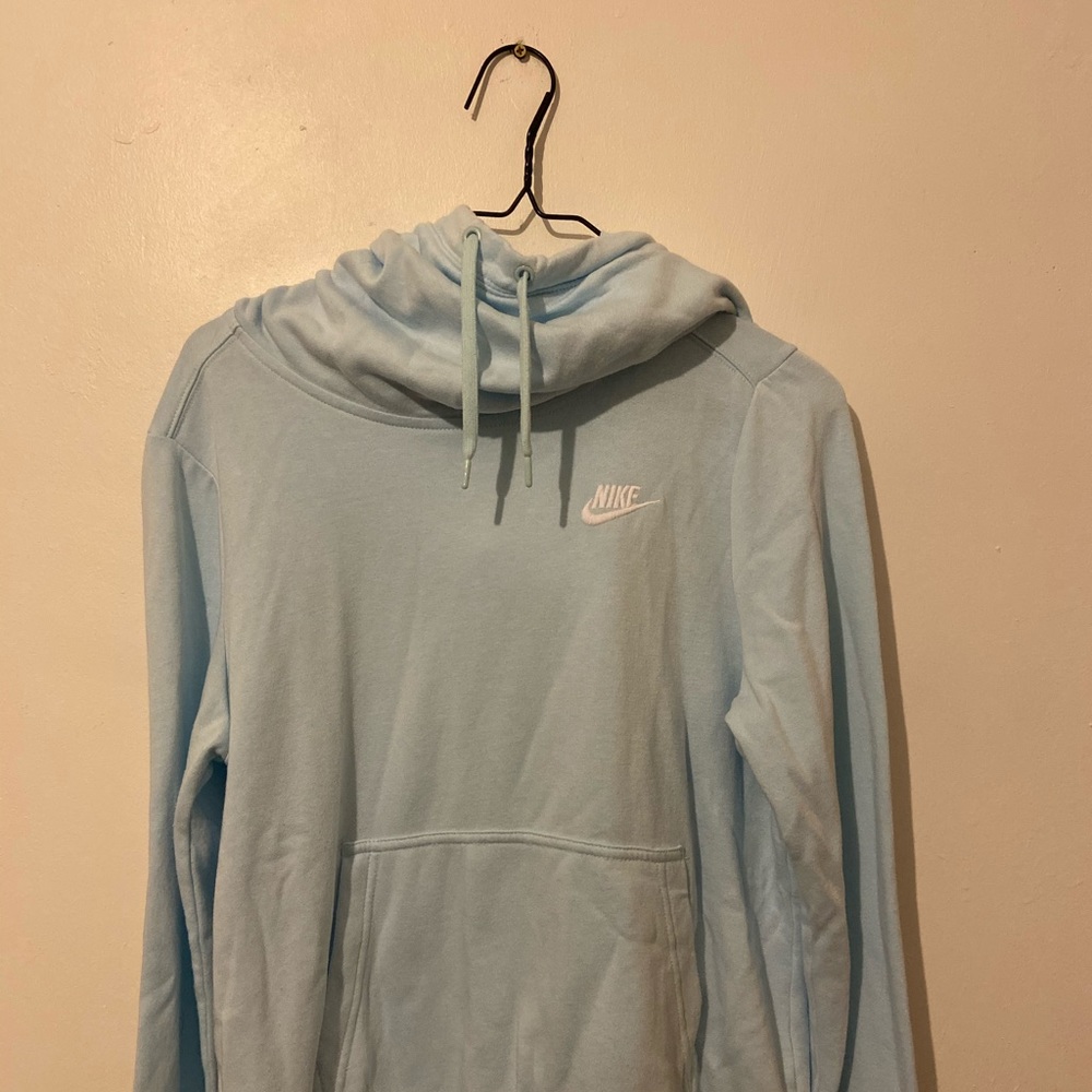 Baby Blue Nike Hoodie